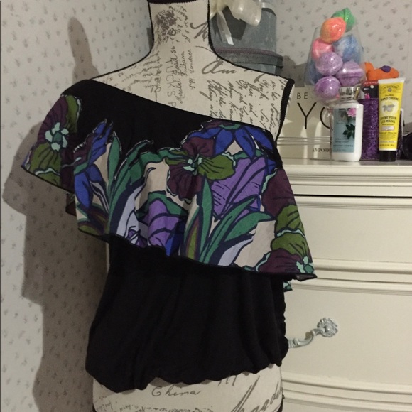 Free People One Shoulder Top - Picture 7 of 11